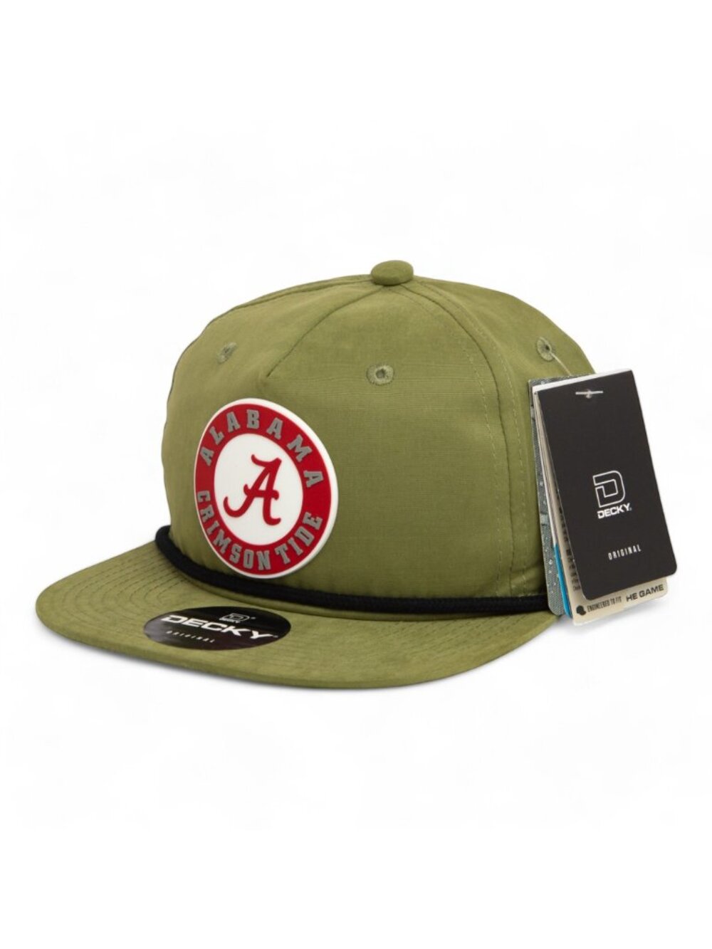 Alabama Crimson Tide 3D Classic Rope Hat- Loden/ Black